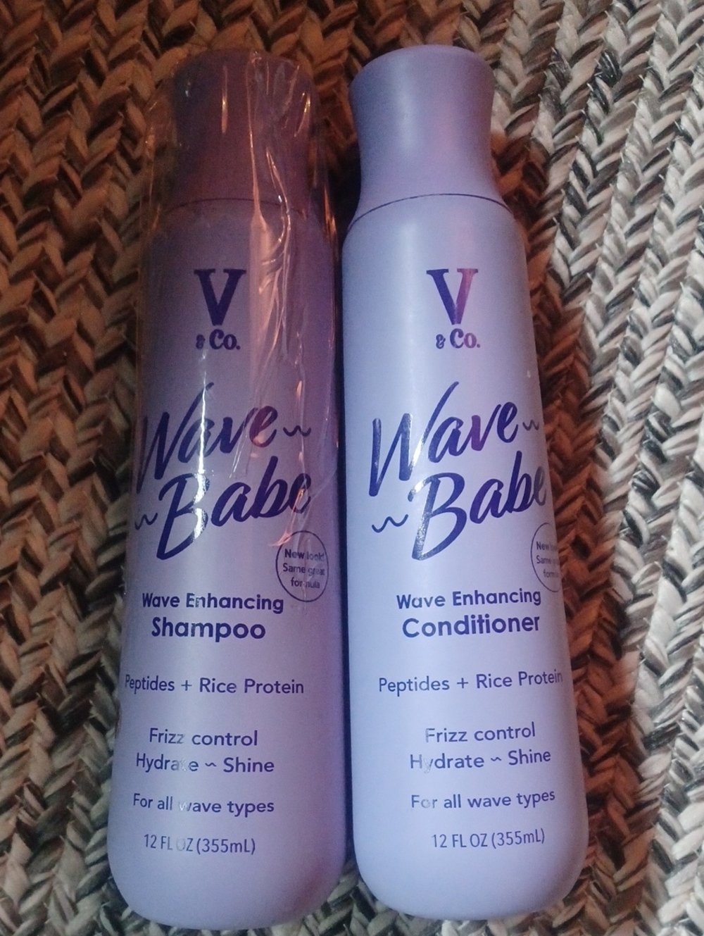 V & Co. Wave Babe Wave Enhancing Shampoo And Conditioner